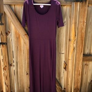 Purple Maxi Dress